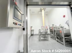 Used Glatt Stainless Steel Column Bin Blender, Model CM 400, Serial# PN 14724, Year 2016. With (1) 500Liter stainless bin, (...