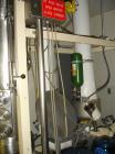 Used Glatt Fluid Bed Dryer/Coater, Model GPCG5. Stainless steel construction with spray granulation and drying inserts, 2 bar shock rating, 5.5 kw blower, 460 volt, steam heated with control panel, s...