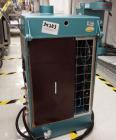 Used Aeromatic Fluid Bed Dryer, Model STREA 1. Product volume 0.2-2 kg, air flow 2 cubic meter per minute. Plastic shell, 2.3 kw/h heater, 1 kw blower.