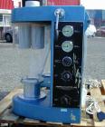 Used Aeromatic Strea 1 Fluid Bed Dryer, Polycarbonate product cylinder, volume 3.17 gallon (12 litre), nominal batch capacity 2.2 lbs (1 kg), variable air flow up to 2 m3/minute, static pressure 5000...