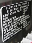 USED: Fluid Air lab size fluid bed system, model 2L, 304 stainless steel/glass contact areas. 2 liter bowl volume, max granulating capacity 2 liter, max coating capacity 1.8 liter. 1/60/208-240 volt,...