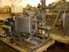 Used GEA Aeromatic Microwave Vacuum Dryer/Granulator, Model GP150SP, Stainless Steel. 150 Liter bowl, jacketed bowl, 15 kw DC main drive, 2-270 rpm 3-1/4 kw chopper, 1800-3600 rpm, mechanical seals, ...