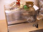 Used GEA Aeromatic-Fielder T/SG4 Fluid Bed Spray Dry Granulator, built in 1993. Batch size 220 lbs (100 kg). Through the wall GMP design, all stainless steel, 145 psi (10 bar) impulse pressure rating...