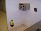 Used GEA Aeromatic-Fielder T/SG4 Fluid Bed Spray Dry Granulator, built in 1993. Batch size 220 lbs (100 kg). Through the wall GMP design, all stainless steel, 145 psi (10 bar) impulse pressure rating...