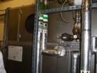 Used GEA Aeromatic-Fielder T/SG4 Fluid Bed Spray Dry Granulator, built in 1993. Batch size 220 lbs (100 kg). Through the wall GMP design, all stainless steel, 145 psi (10 bar) impulse pressure rating...
