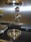 Used Glatt Fluid Bed Dryer, Model GPCG 2, Stainless Steel. 6.5 Bar internal shock rating, (2) spray granulation inserts, (1) Wurster insert, integrally mounted control panel with humidificatin cabine...
