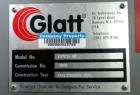 Used- Glatt Fluid Bed Dryer Granulator, Model GPCG 30