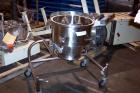 Used- Stainless Steel Glatt Batch Fluid Bed Powder, Model GPCG5