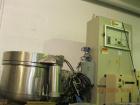 Used Glatt Fluid Bed Dryer, Model GPCG 60, Stainless Steel. Spray granulation chamber with 2 bowls, top vented, control panel. PRICE INCLUDES A 15% BUYERS PREMIUM. AS IS WHERE IS, LOADING & REMOVAL F...