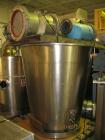 Used Glatt Fluid Bed Dryer, Model GPCG 60, Stainless Steel. Spray granulation chamber with 2 bowls, top vented, control panel. PRICE INCLUDES A 15% BUYERS PREMIUM. AS IS WHERE IS, LOADING & REMOVAL F...