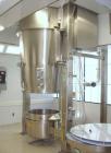 Used- Glatt Fluid Bed Dryer, Model GPCG120, Stainless Steel. 2 Bar internal shock rating, spray granulation insert with (3) ...