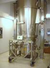 Used Glatt Fluid Bed Dryer, Model GPCG120, Stainless Steel. 2 Bar internal shock rating, spray granulation insert with (2) bowls and (2) bowl carts, Glatt controls and Creative Design bowl inverter, ...