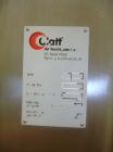 Used Glatt Fluid Bed Dryer, Model GPCG120, Stainless Steel. 2 Bar internal shock rating, spray granulation insert with (2) bowls and (2) bowl carts, Glatt controls and Creative Design bowl inverter, ...
