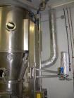 Used-Glatt Model GRG30 Batch Style Fluid Bed Dryer / Granulator System consisting of main tower assembly, air discharge bag ...