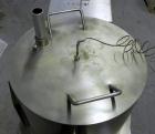 Used Glatt LabSpray Passive Flow Spray Dryer, Model PFSD 100, 304 Stainless Steel. Main drying chamber 14’’ diameter x 25’’ deep with cover, and a side sight glass. Bottom collection area. Includes a...