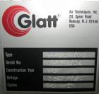 Used Glatt LabSpray Passive Flow Spray Dryer, Model PFSD 100, 304 Stainless Steel. Main drying chamber 14’’ diameter x 25’’ deep with cover, and a side sight glass. Bottom collection area. Includes a...