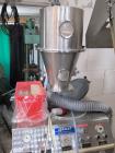 Used Glatt Uni-Glatt Laboratory Fluid Bed Dryer. Stainless Steel construction on product contact areas. Approximately rated 0.5 to 3Kg. capacity. 1.1 kw Fan, 4.4 kw electric heater. Includes control ...