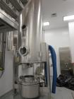 Used Glatt Fluid Bed Dryer/Granulator, Model WAST 120 /DP500AF. Stainless steel construction, with 3 bowls, Bowl Dumper, Marlo Air Handler, Electrical Panel, Assorted Screens, Small Carts, Tub Plates...