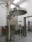 Used Glatt Fluid Bed Dryer/Granulator, Model WAST 120 /DP500AF. Stainless steel construction, with 3 bowls, Bowl Dumper, Marlo Air Handler, Electrical Panel, Assorted Screens, Small Carts, Tub Plates...