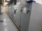 Used Glatt Fluid Bed Dryer/Granulator, Model WAST 120 /DP500AF. Stainless steel construction, with 3 bowls, Bowl Dumper, Marlo Air Handler, Electrical Panel, Assorted Screens, Small Carts, Tub Plates...