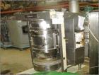 Used-Glatt Granulating Fluid Bed Dryer, model WSG-5. Sanitary stainless steel construction. 5 kg and 1 kg batch capacities.