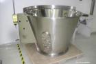Used Glatt Fluid Bed Dryer Granulator, Model WSG 60, stainless steel construction, 2 bar shock rating, with (2) two spray granulation chambers with expansion chambers and bowls on carts, Rexroth hyra...