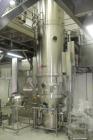 Used Glatt Fluid Bed Dryer Granulator, Model WSG 60, stainless steel construction, 2 bar shock rating, with (2) two spray granulation chambers with expansion chambers and bowls on carts, Rexroth hyra...
