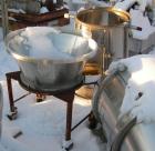 USED: Glatt fluid bed dryer, type WSG30. 304 stainless steel construction. Working capacity 44-110 lbs (20-50 kilos) product. (3) 3 section interchangeable beds: 1 coating, 1 drying, 1 granulating, a...