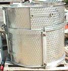 Used Glatt Fluid Bed Dryer, Type WSG120. 316 Stainless steel construction. Working capacity 220-440 lbs (100-200 kilos) product. 46.8