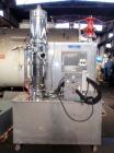 Used Niro Aeromatic Fluid Bed Multi-Processor, model MP-1, stainless steel. Electo-polished internal, approximate 20 liter chamber, minimum batch weight 0.5 kg, maximum 7.5 kg. Fluidisation velocity ...