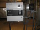 Used Niro Fluid Bed Dryer/Granulator, Model MP7-F1, Stainless Steel. Rated 10 bar maximum pressure, 1,610 liters. Includes a 75 hp blower, CIP system, air handling unit, Flanders air filtration unit,...