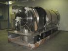 Used Niro Fluid Bed Dryer, Model MP8, Sanitary Stainless Steel Construction. (3) Removable bowls, air handling unit system, 75 hp blower, Cargocaire honeycomb dehumidifier system, air filtration syst...