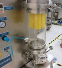 Used Mendel Fluid Bed Dryer, Model MFB-Micro, Stainless Steel.1.3 Liter bowl, (.75) kw blower, 1 kw heater, (.05) kw pump, rated 40-200 grams. Built 2004.