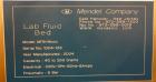 Used Mendel Fluid Bed Dryer, Model MFB-Micro, Stainless Steel.1.3 Liter bowl, (.75) kw blower, 1 kw heater, (.05) kw pump, rated 40-200 grams. Built 2004.