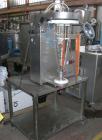 Used Pro-C-Ept Fluid Bed Dryer/ Granulator, Model 4M8, (1) 2 Liter glass chamber, top entry dust filter and spray attachment. Maximum air temperature 95 Degrees C. Includes an air heater and filter, ...