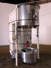 Used Stainless Steel Vector Spray Fluid Bed Dryer, Model FLF-90