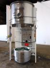 Used Stainless Steel Vector Spray Fluid Bed Dryer, Model FLF-90