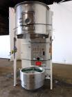 Used- Stainless Steel Vector Spray Fluid Bed Dryer, Model FLF-90