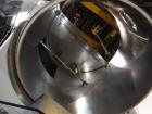 Used Stainless Steel Vector Spray Fluid Bed Dryer, Model FLF-90