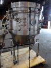 Used Stainless Steel Vector Spray Fluid Bed Dryer, Model FLF-90