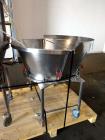 Used Stainless Steel Vector Spray Fluid Bed Dryer, Model FLF-90