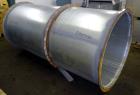 Used- Stainless Steel Vector Spray Fluid Bed Dryer, Model FLF-90