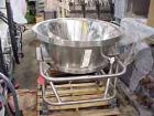 USED: Vector FL-N-60EX Flo-Dryer System, 316 stainless steel, (hi-buff polish in all product contact areas), 220 liter container, 45 x 175 and 10 mesh bottom screens. Working capacity of 60-100 kg ba...