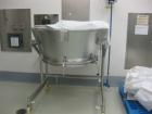 Used- GLATT MODEL WSG120 STAINLESS STEEL FLUID BED DRYER. UNIT INCLUDES (3) STAINLESS STEEL MOBILE PRODUCT CONTAINERS, (1) F...