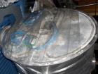 Used GLATT MODEL WSG120 STAINLESS STEEL FLUID BED DRYER. UNIT INCLUDES (3) STAINLESS STEEL MOBILE PRODUCT CONTAINERS, (1) FAN RATED 6000CUMT/HOUR. (1) HYDRAULIC POWERPACK. INCLUDES SWITCHGEAR CONTROL...