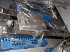 Used GLATT MODEL WSG120 STAINLESS STEEL FLUID BED DRYER. UNIT INCLUDES (3) STAINLESS STEEL MOBILE PRODUCT CONTAINERS, (1) FAN RATED 6000CUMT/HOUR. (1) HYDRAULIC POWERPACK. INCLUDES SWITCHGEAR CONTROL...