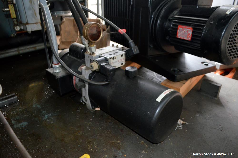 Used American Lyophilizer Freezer Dryer, Approximate 30 Square Feet, 304 Stainless Steel. Chamber approximate 38" wide x 28-1/2" tall x 40" deep. (6) 24" Wide x 36" long x 1" thick jacketed shelves, ...