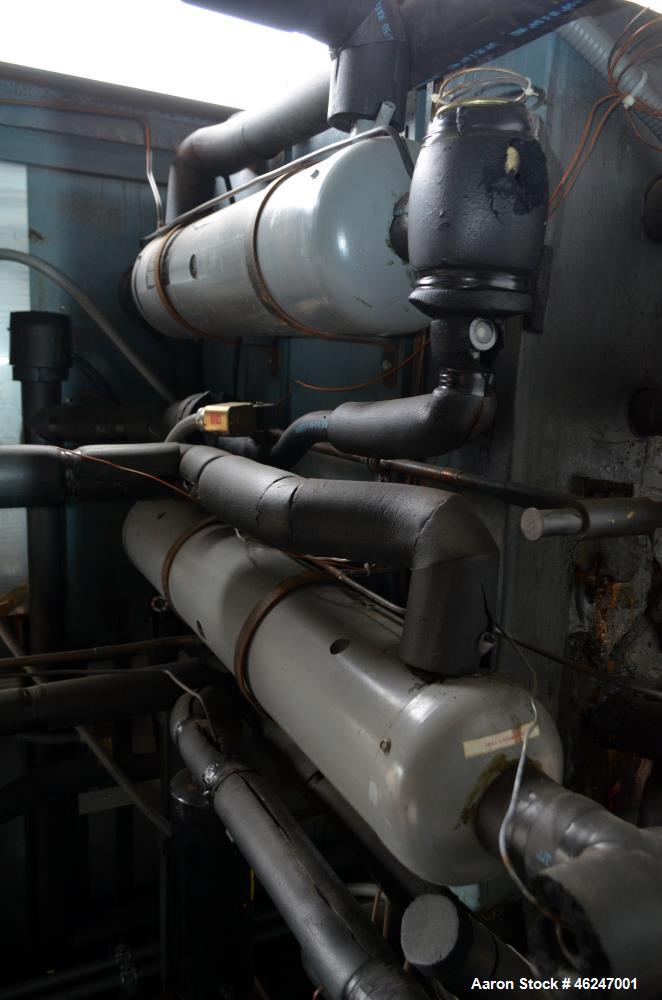 Used American Lyophilizer Freezer Dryer, Approximate 30 Square Feet, 304 Stainless Steel. Chamber approximate 38" wide x 28-1/2" tall x 40" deep. (6) 24" Wide x 36" long x 1" thick jacketed shelves, ...