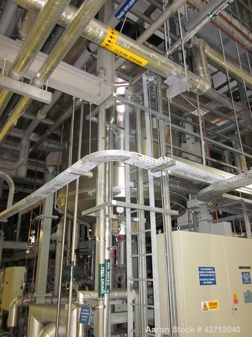 Used BOC Edwards 440 Square Feet Freeze Dryer Lyophilizer, Model LYOMAX 42, 316L Stainless Steel Contact Surfaces. (15) 1800 mm x 1550 mm x 22 mm thick shelves, 125 mm shelf spacing, stoppering, 44 s...