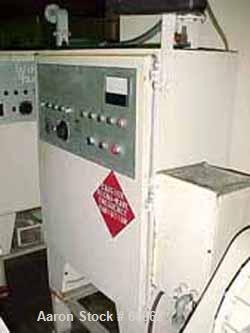 Used Cober freeze/dryer microwave with twin generators, model S6F. 5 kw, 6 shelves 30" wide x 24" deep spaced 1/2" apart, hinged front door with swing bolt closure. Includes (1) FTS refrigeration uni...